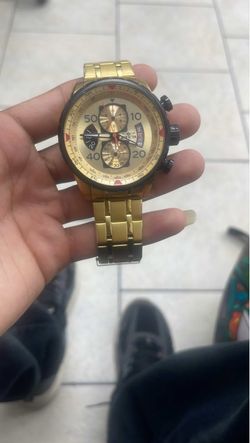 Invicta Aviator Chronograph Gold-Tone Watch