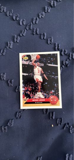 Michael Jordan Upper Deck Basketball Card
