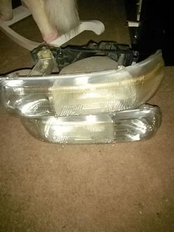 Used suburban headlights. Complete.