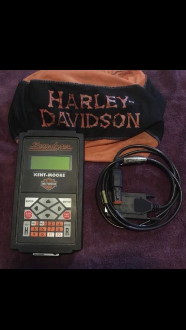 Harley Davidson Scanalyzer Kentmoore EFI scanner and Diagnostic Tool