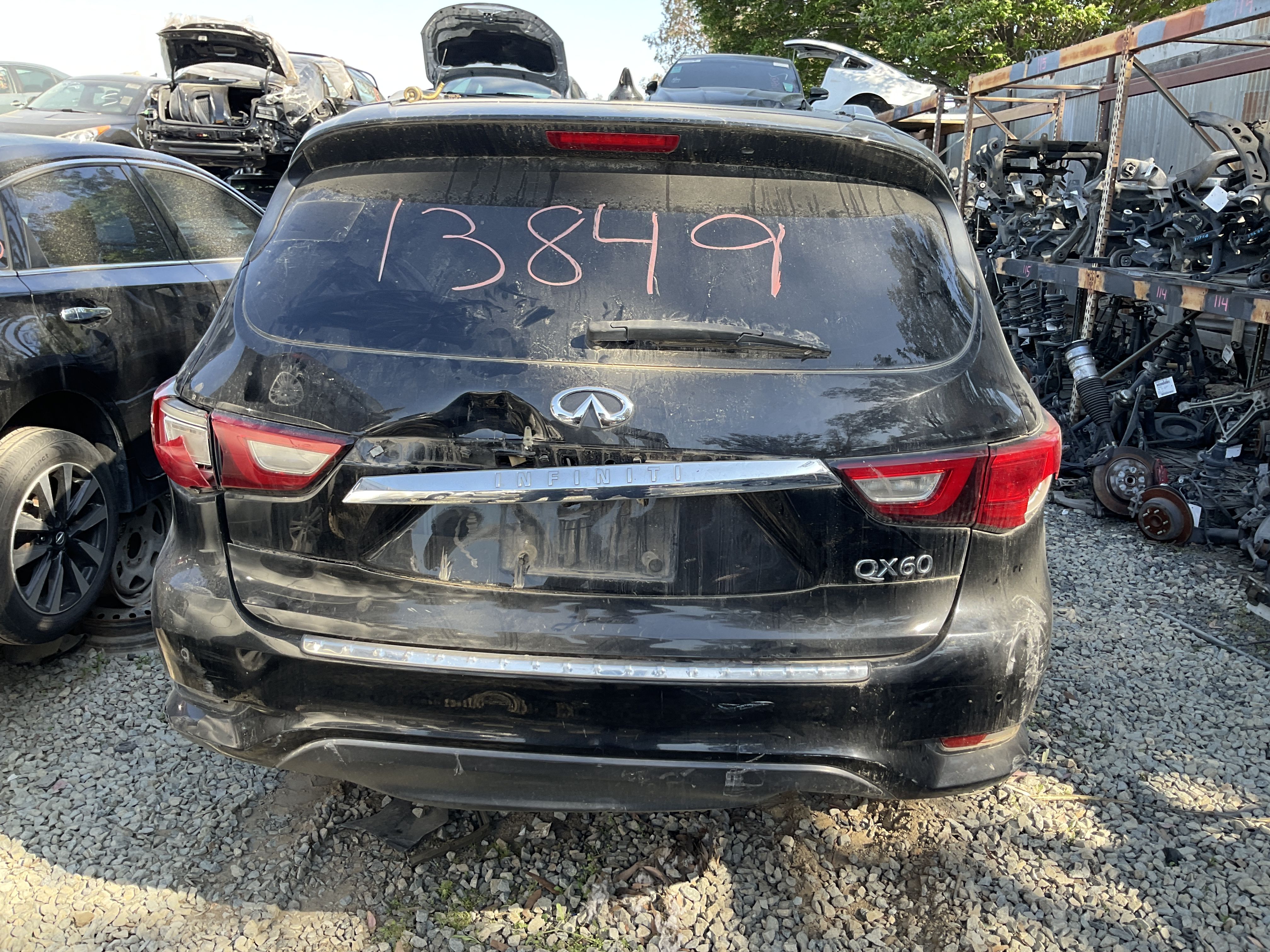 Parts for INFINITI QX60 FWD V6 4D SUV 2017 - Stock #13849