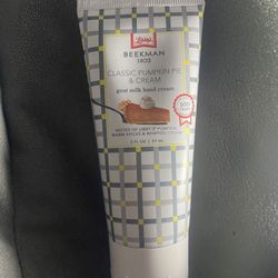 Beekman 1802 x Libby's Classic Pumpkin Pie & Cream Goat Milk Hand Cream.