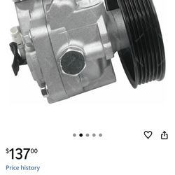 Power Steering Pump with Pulley 34430-FE050 Fits 01-04 Outback 3.0L DOHC EZ30D 34430-AE082 34430-AE083
