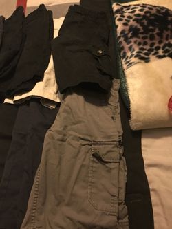 Old navy and Levi’s uniform shorts. Size 10 & 14- Great Condition-most are worn only once. 20pair
