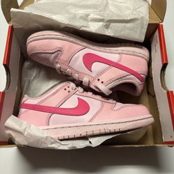 NIKE DUNK LOW KIDS SOFT PINK PINK FOAM ROSE DUNK