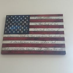 American Flag Pledge Of Allegiance 