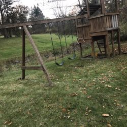 Kids Playset Swing Set   