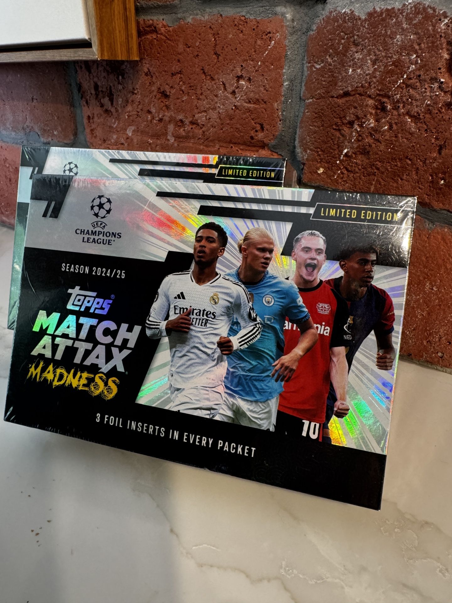 Topps match attax madness 2024/25 champions league box
