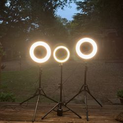 ESDDI 3 point light kit. LED bicolor ring light set