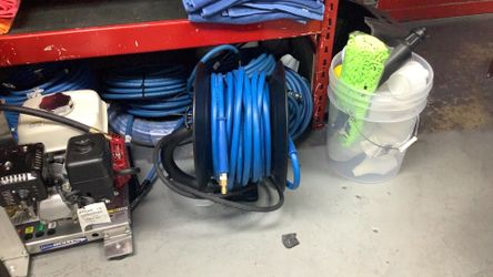 Pressure washer reel