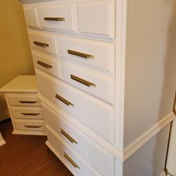 White Solid White Dresser 