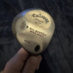 Callaway Big Bertha War Bird Driver