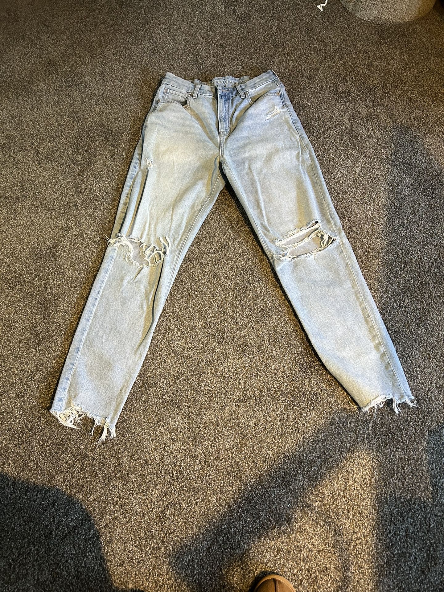 Women’s American Eagle Jeans 8 Long Light Wash 