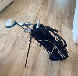 DOH kids golf clubs n golf bag