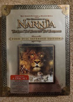 NEW Chronicles of Narnia: Lion, Witch, & Wardrobe, 4-Disc Extended Edition DVD