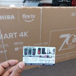 Toshiba 75" Inch TV Availabile On Payment Plan Option With $49 down And Take Home