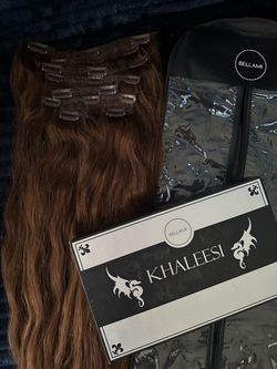 Bellami human hair extensions brown