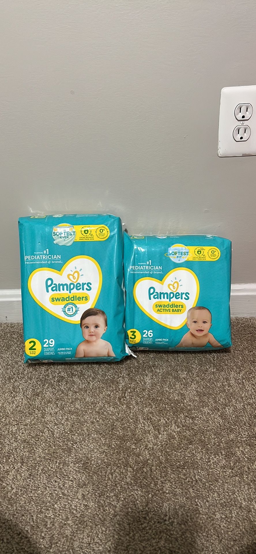 Pampers Swaddlers Diapers 