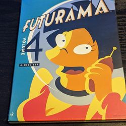 Futurama Vol. 4  DVD  4-Disc Set  Brand New !!