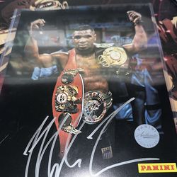 AUTHENTIC MIKE TYSON AUTOGRAPHED PHOTO