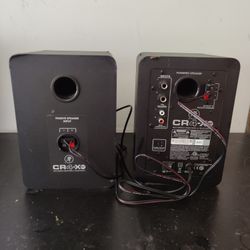 Mackie CR4‑XBT 4″ Bluetooth Studio Monitors – Pair w/ Cables (MSRP: $149.99)