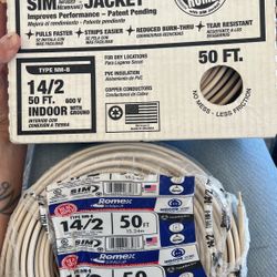 2 New Romex Wire 50ft