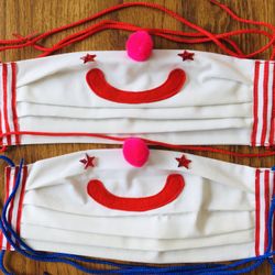 Clown Face Masks