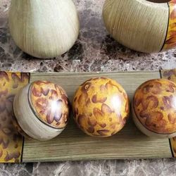 Wooden decorations