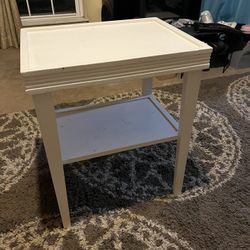 Wood Side Table 