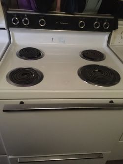 Electric stove with warranty