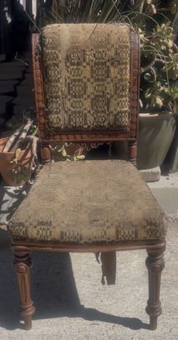 Antique Victorian Side Chair - Project Piece