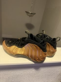 Nike Metallic Gold Foamposites.