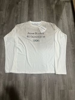 WHITE ACNE STUDIOS STOCKHOLM 1996 LONG SLEEVE