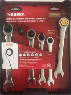 Husky 5 pice ratcheting