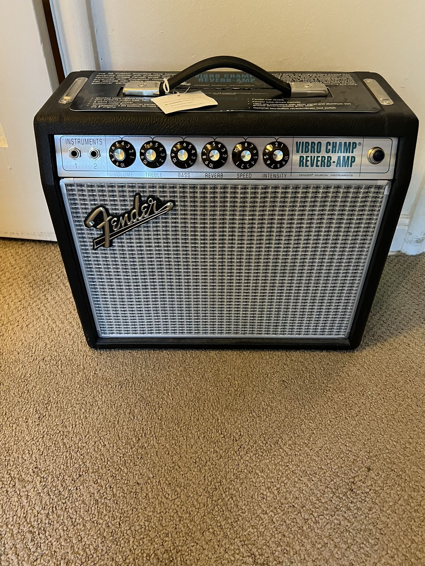 Fender Amp ‘68 Custom Vibro Champ Reverb