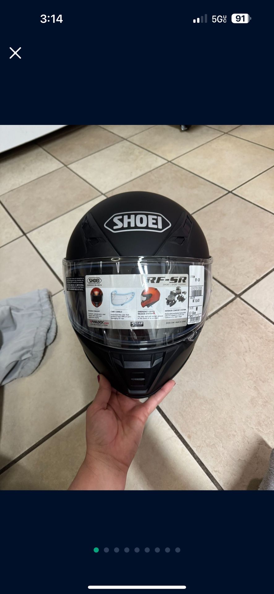 Shoei Motorcycle Helmet