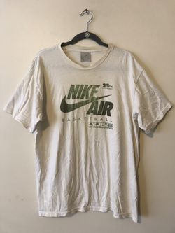 Vintage Nike Air Basketball 25th Anniversary shirt size XL