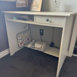 White Writing Table