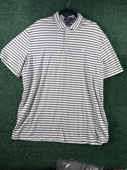 Polo Ralph Lauren button up white and black stripes