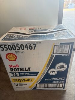 Rotella t6 sae 15w-40 synthetic oil
