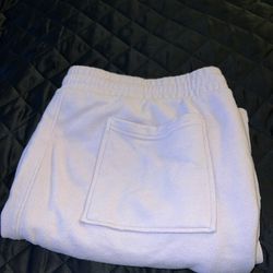 Purple Cotton Shorts (Lg) 