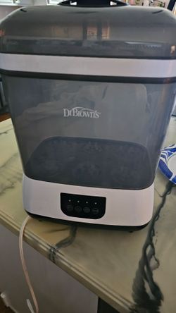 Dr. Brown bottle sanitizer