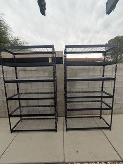 Rack shelves
