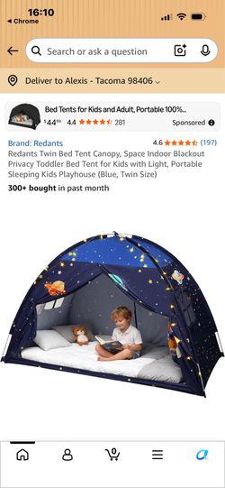 Kid Tent - Twin Bed Size