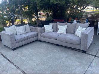 Feather top couches