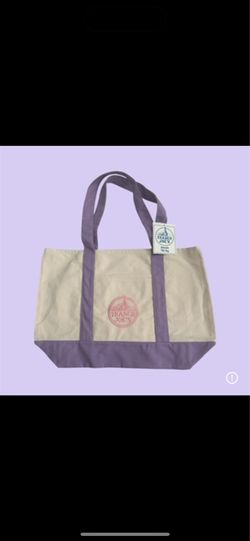 TRADER JOE’s LARGE LAVENDER TOTE BAG LIMITED EDITION