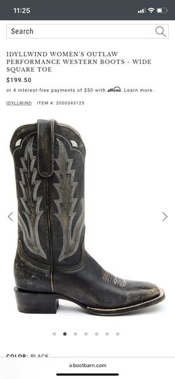 IDYLLWIND BOOTS FROM BOOT BARN 