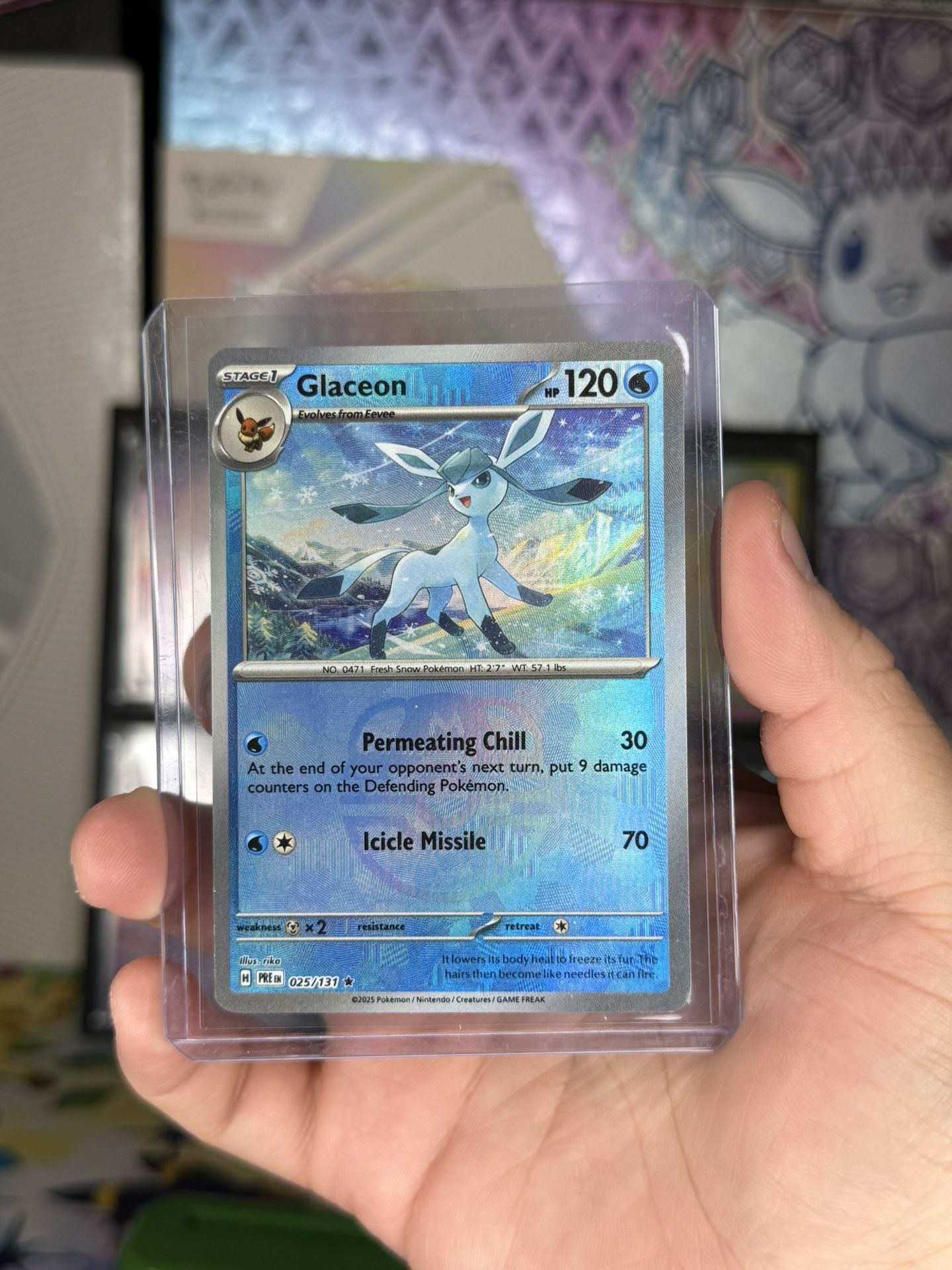 Pokemon Glaceon Master Ball