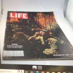 Life Magazine November 27 1964 Vintage Vietnam War-American's Working & Fighting