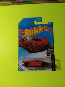 Hot Wheels Corvette C7 Z06 Convertible